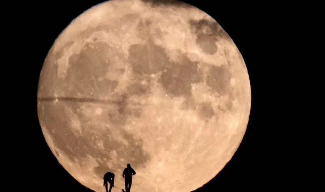 Erzincan’da gece saatlerinde gökyüzünde