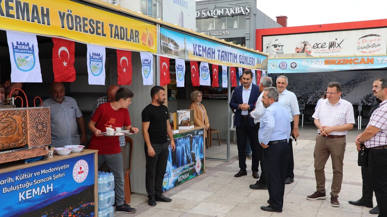 ‘8/24 Erzincan Tanıtım Günleri’ nde Kemah İlçesi Tanıtıldı