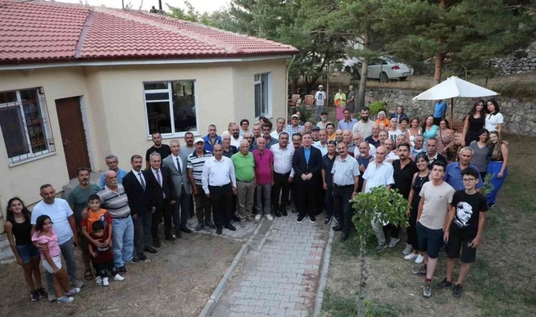 Köy ziyaretlerini sürdüren Erzincan