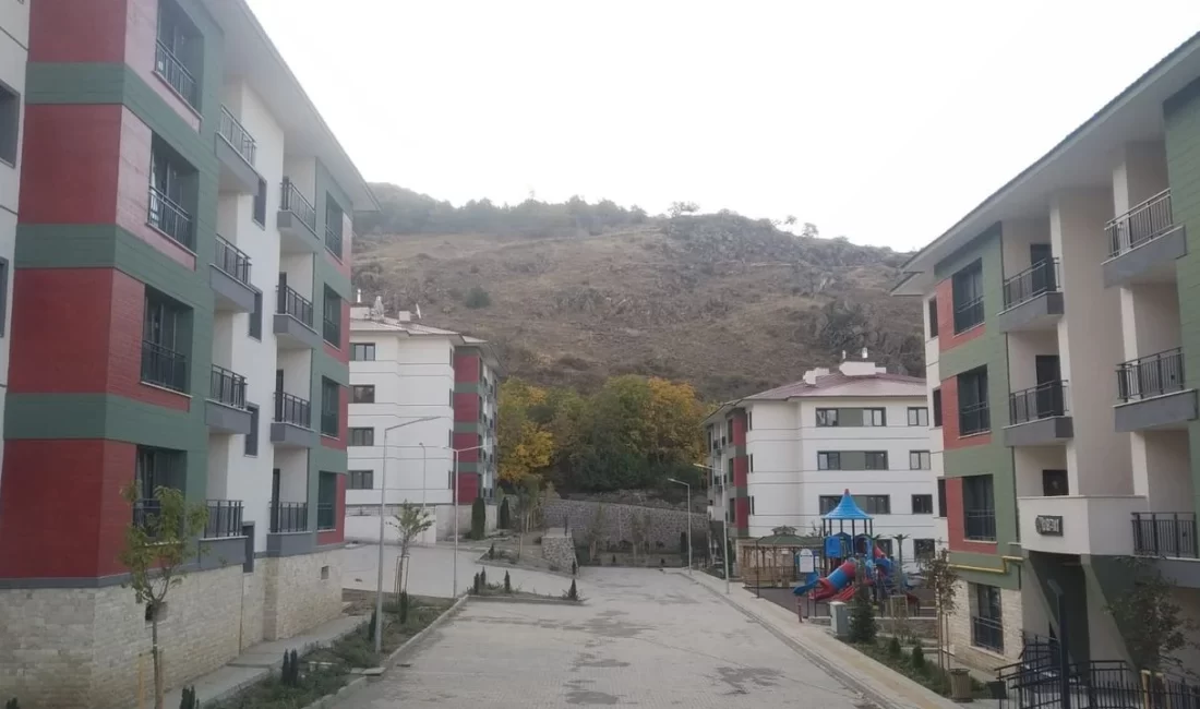 Erzincan’ın Üzümlü ilçesinde TOKİ